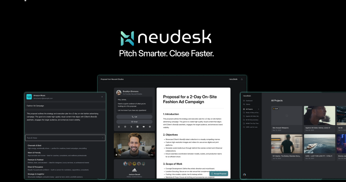 NeuDesk screenshot 1