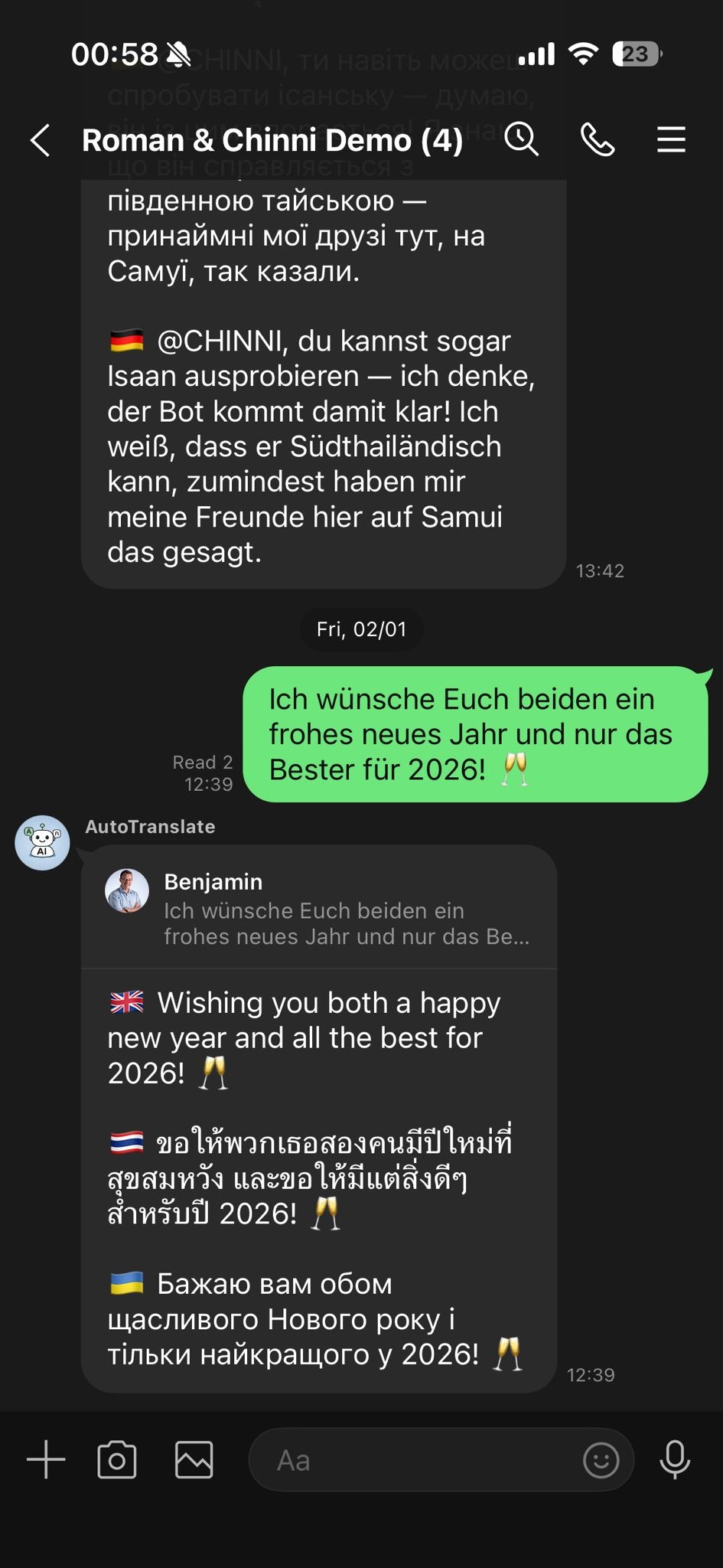 LINE AutoTranslate screenshot 3