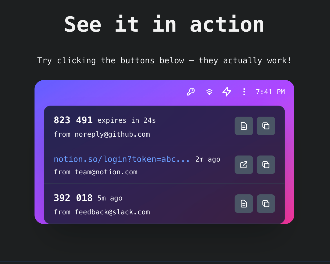 Authendrik screenshot 3