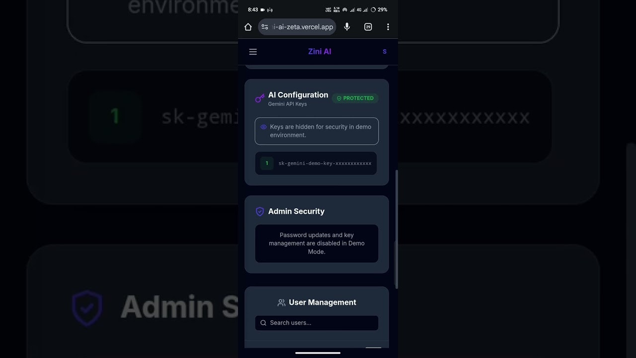 Zini AI screenshot 1