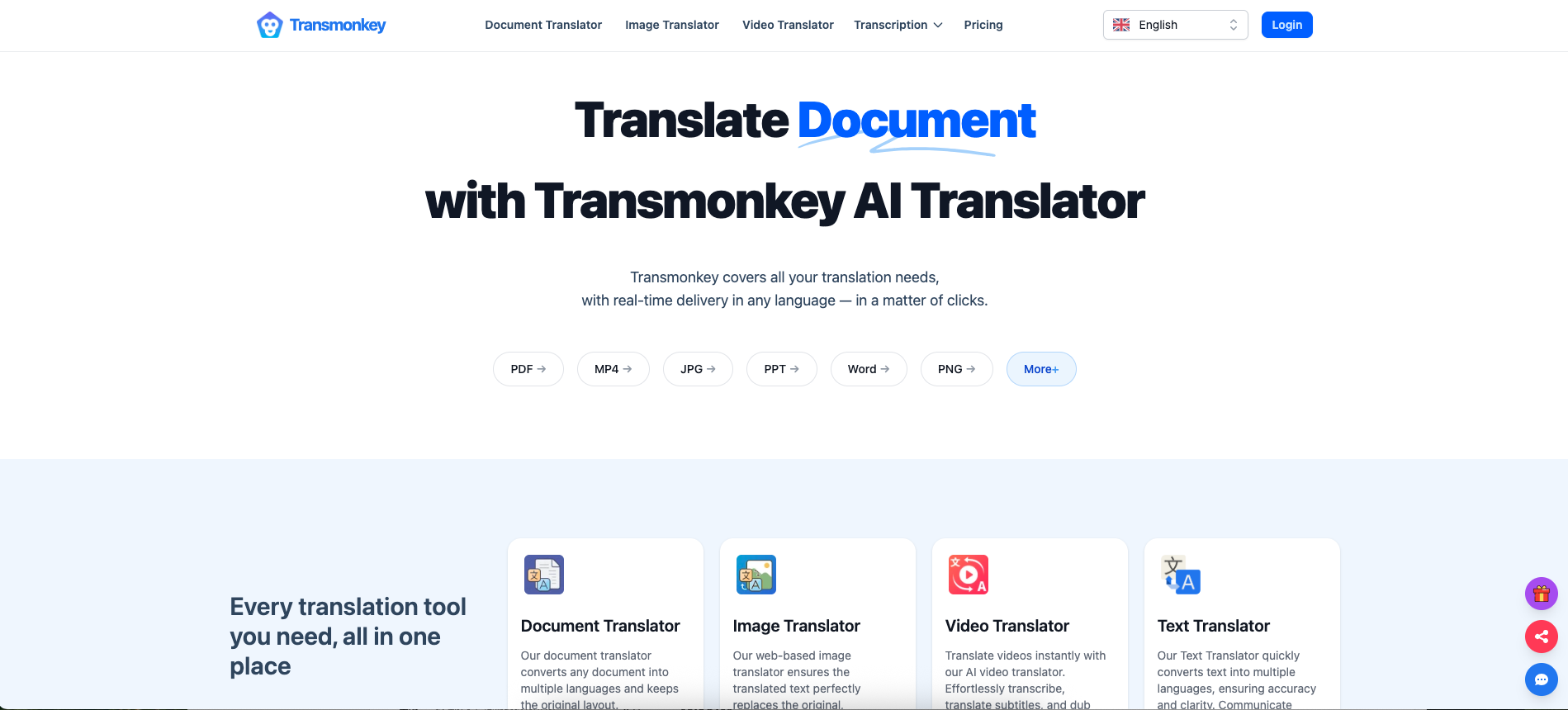 Transmonkey screenshot 2