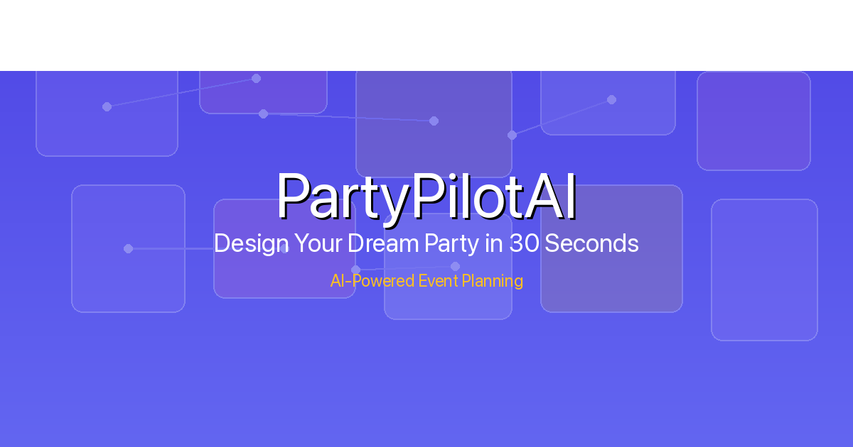 PartyPilot AI screenshot 1