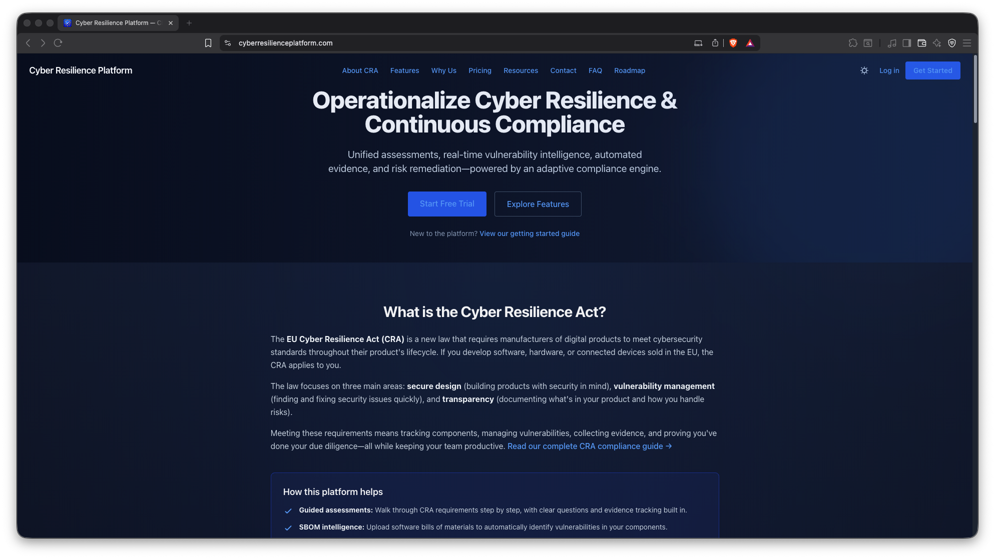 Cyber Resilience Platform screenshot 8