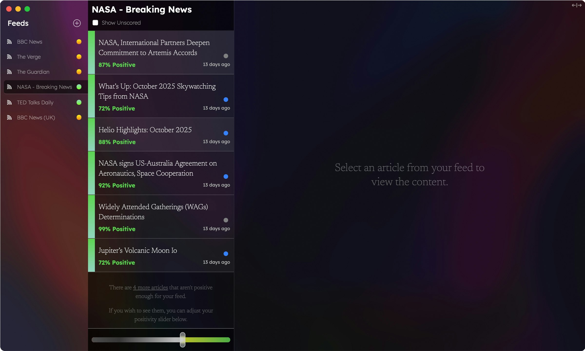 UpBeat screenshot 2