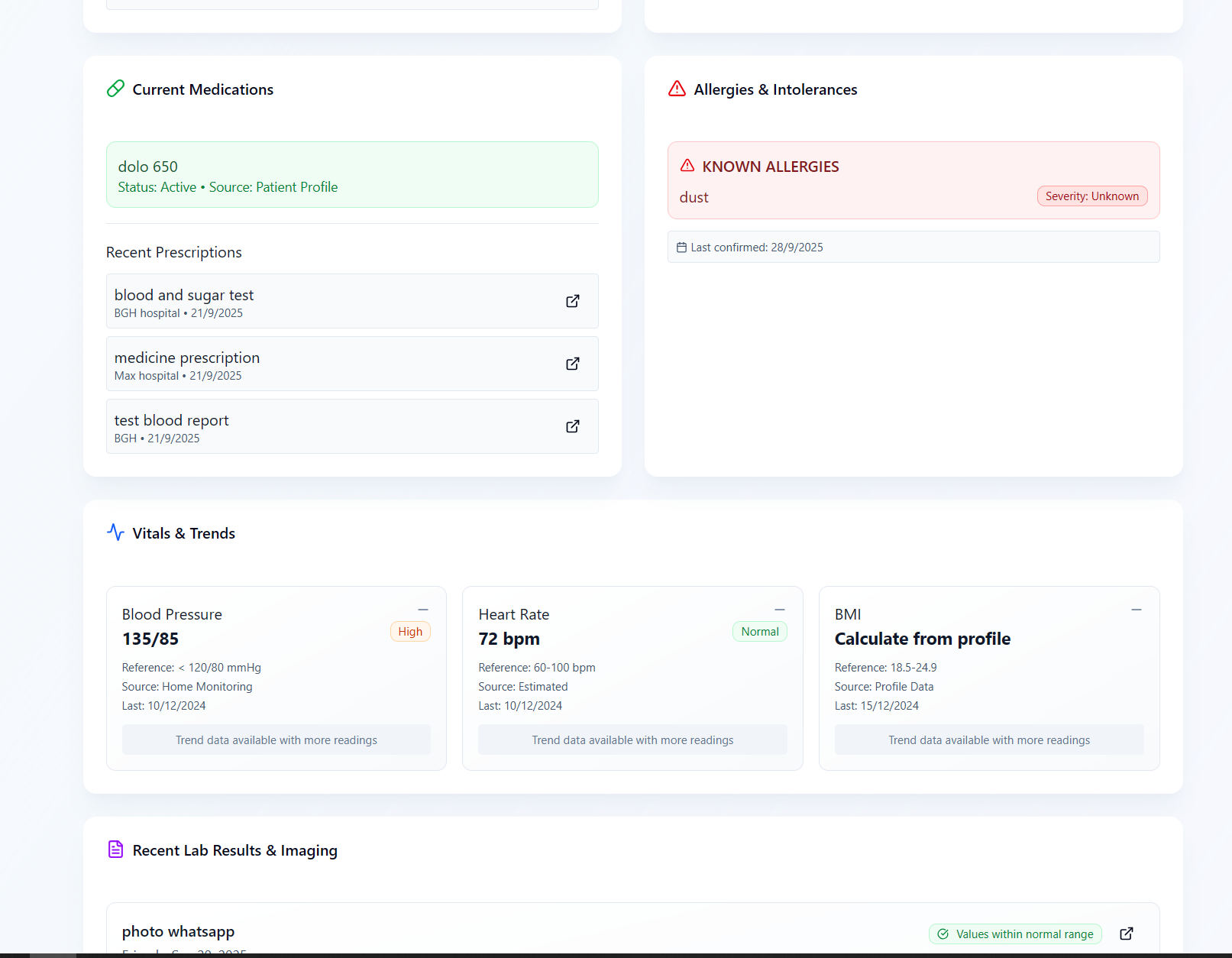 MedVault screenshot 6