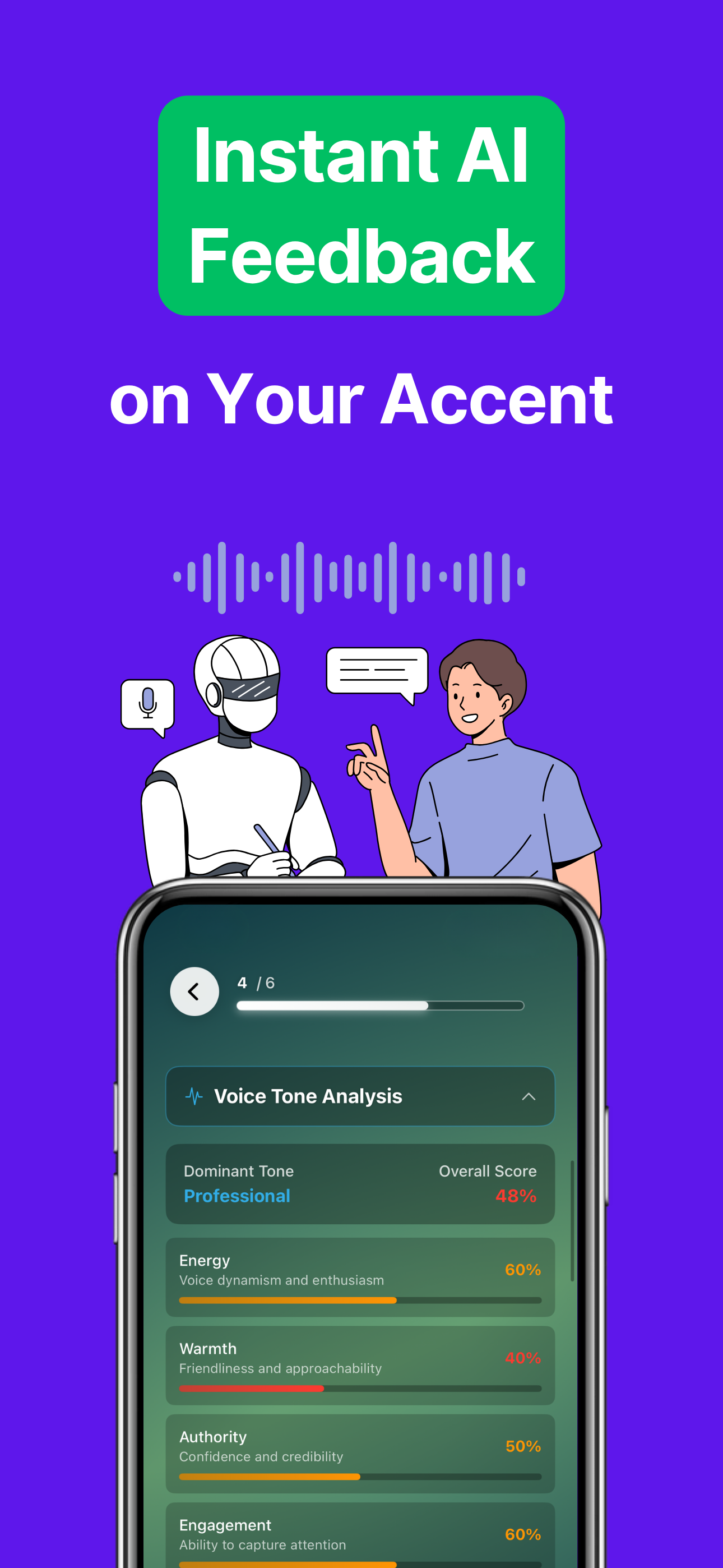Accent AI: English Pronunciation Coach screenshot 2