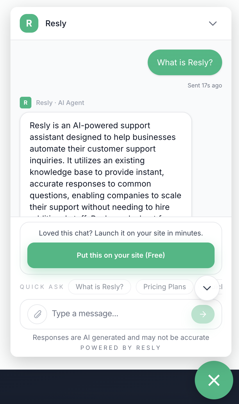 ReslyChat screenshot 2