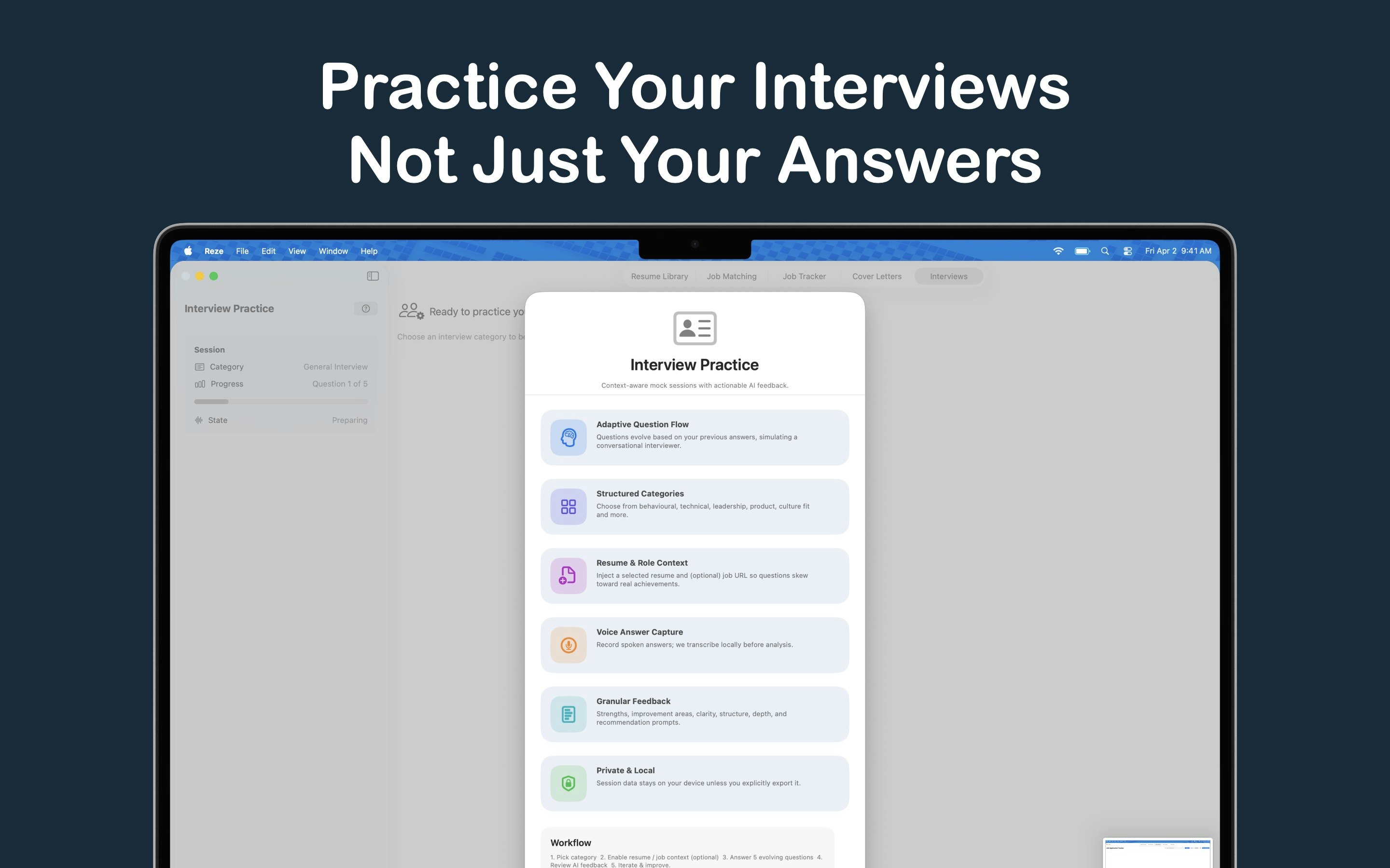 Reze: Job Search Assistant screenshot 6