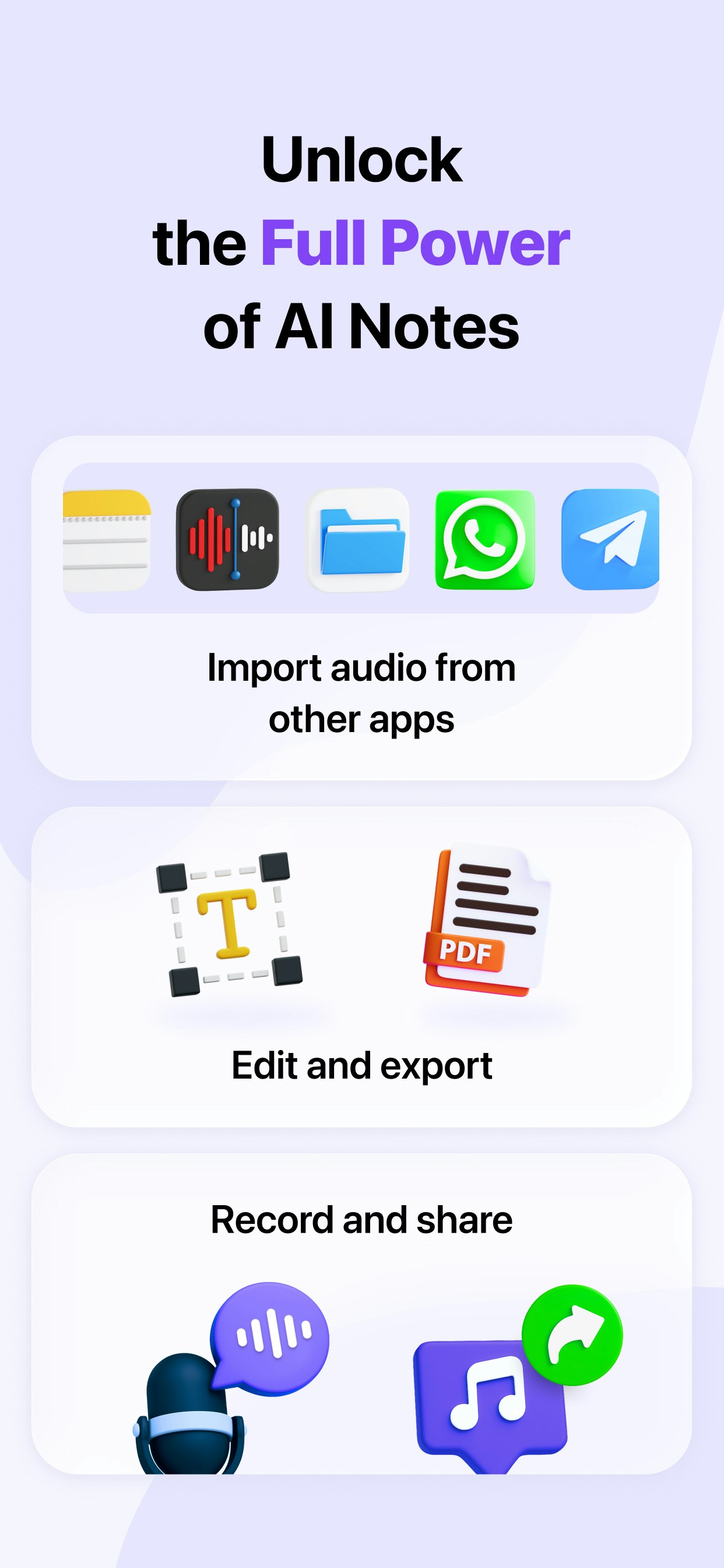 AI Notes App screenshot 5