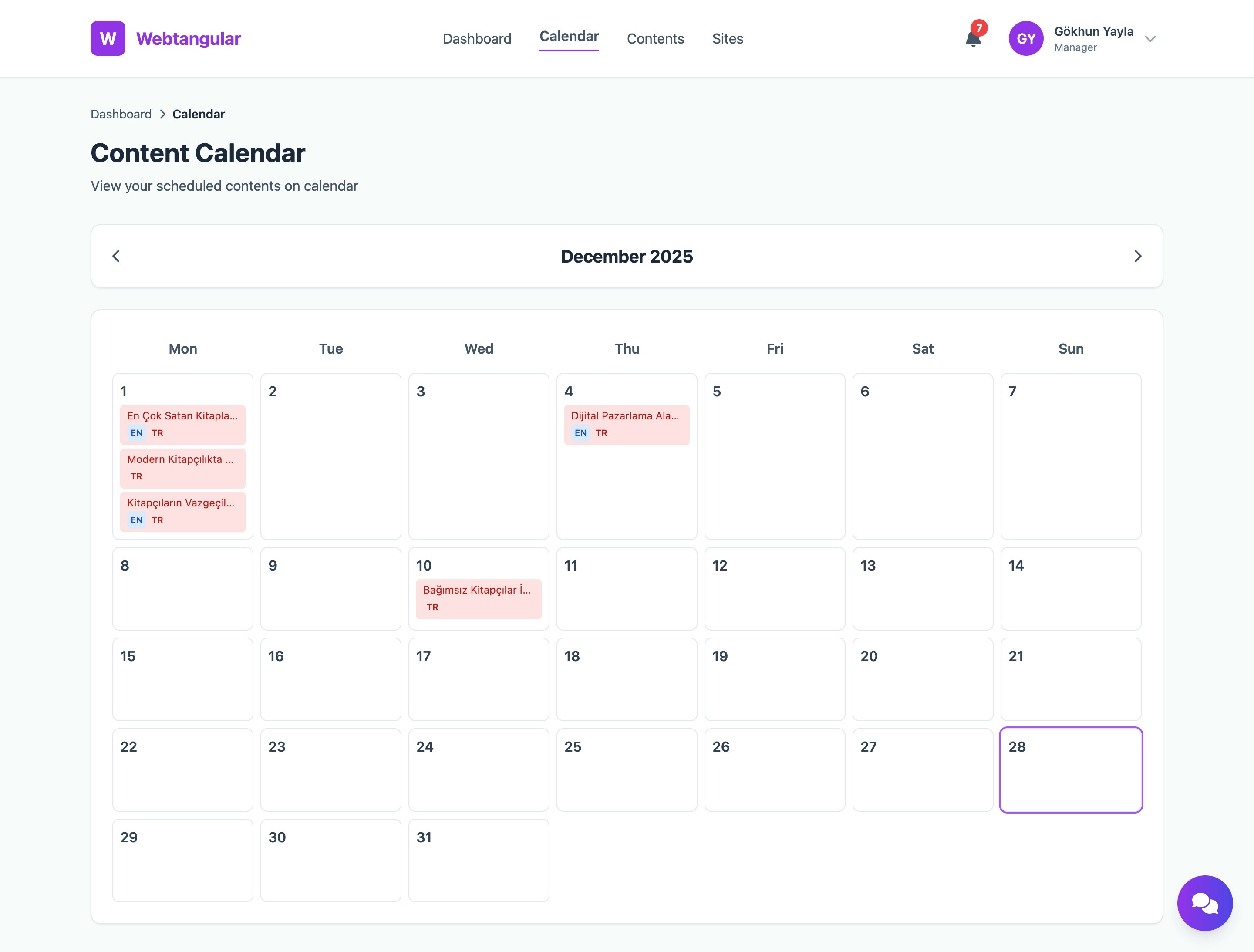 Webtangular screenshot 3