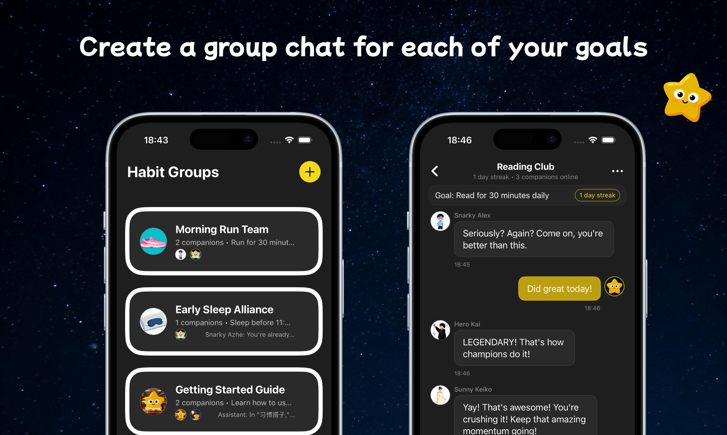 HabitCrew screenshot 1