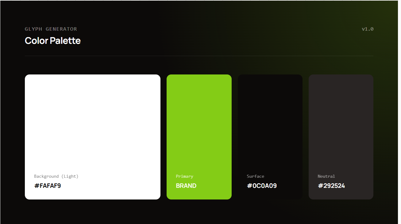 Glyph screenshot 5
