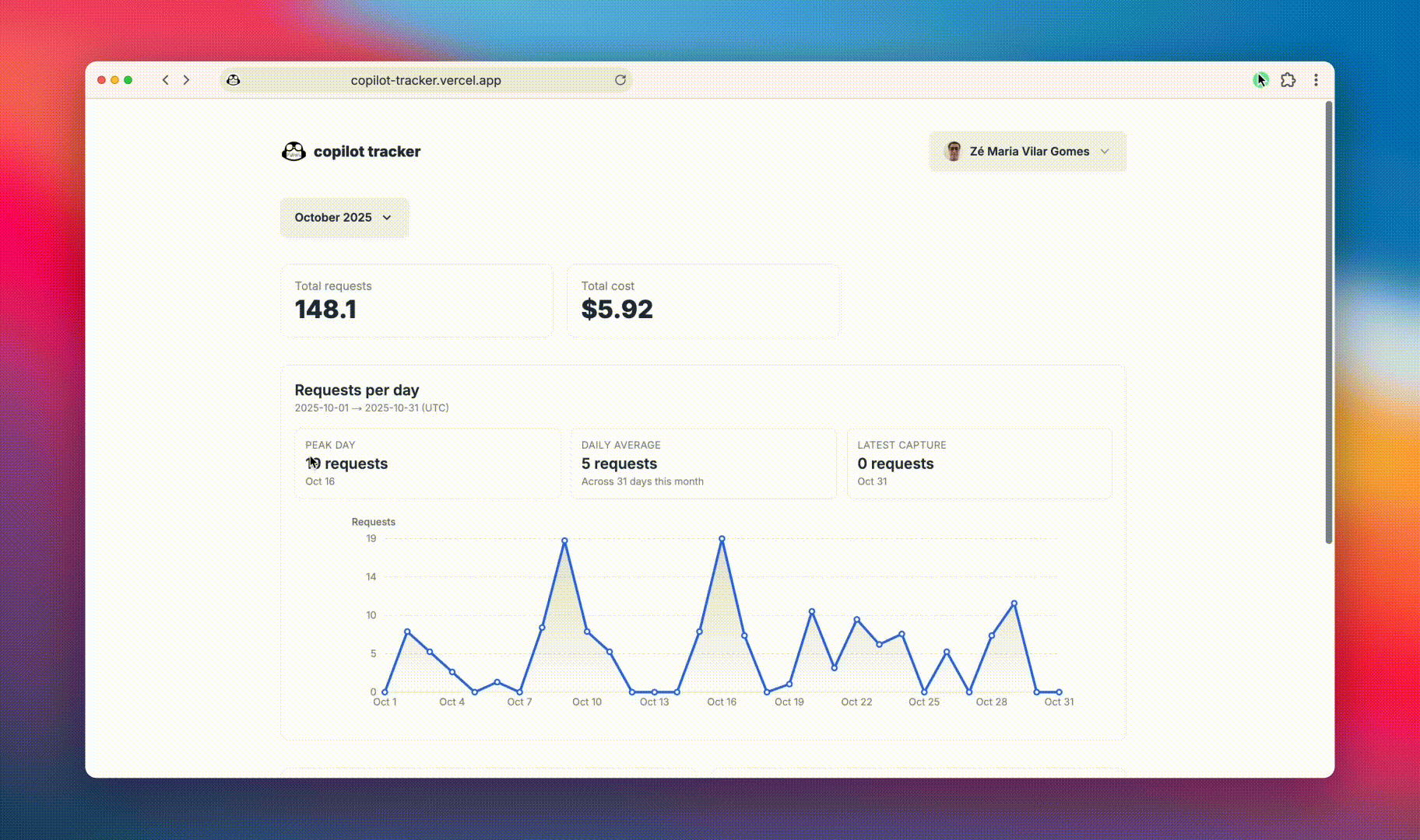 copilot tracker screenshot 3
