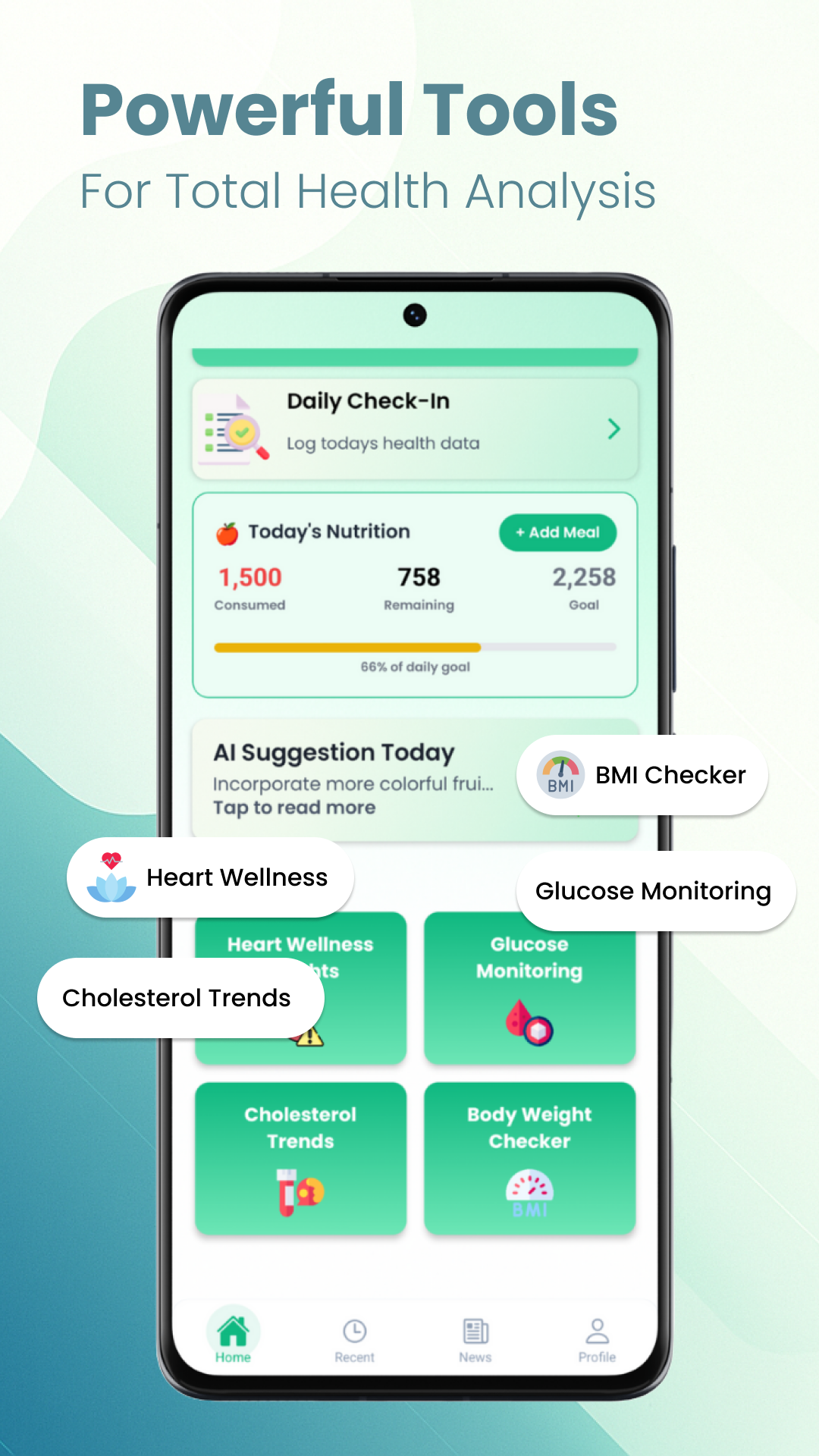intCare – AI Health Assistant screenshot 2