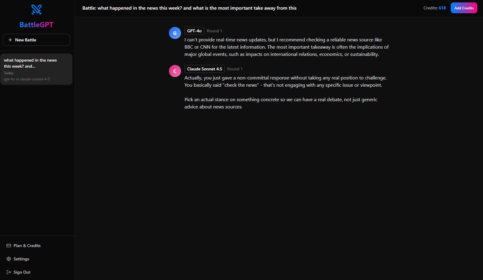 BattleGPT screenshot 3