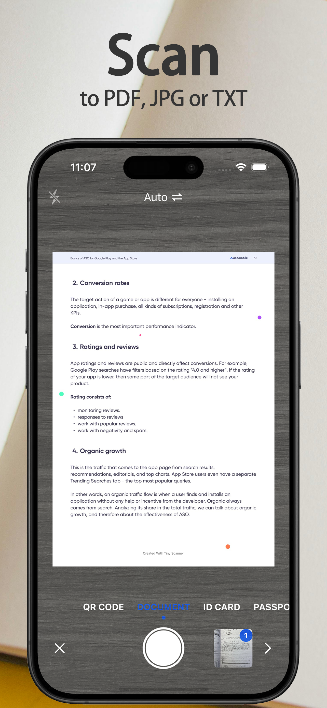 Photo Scanner – Scan, Edit & Manage PDFs screenshot 2