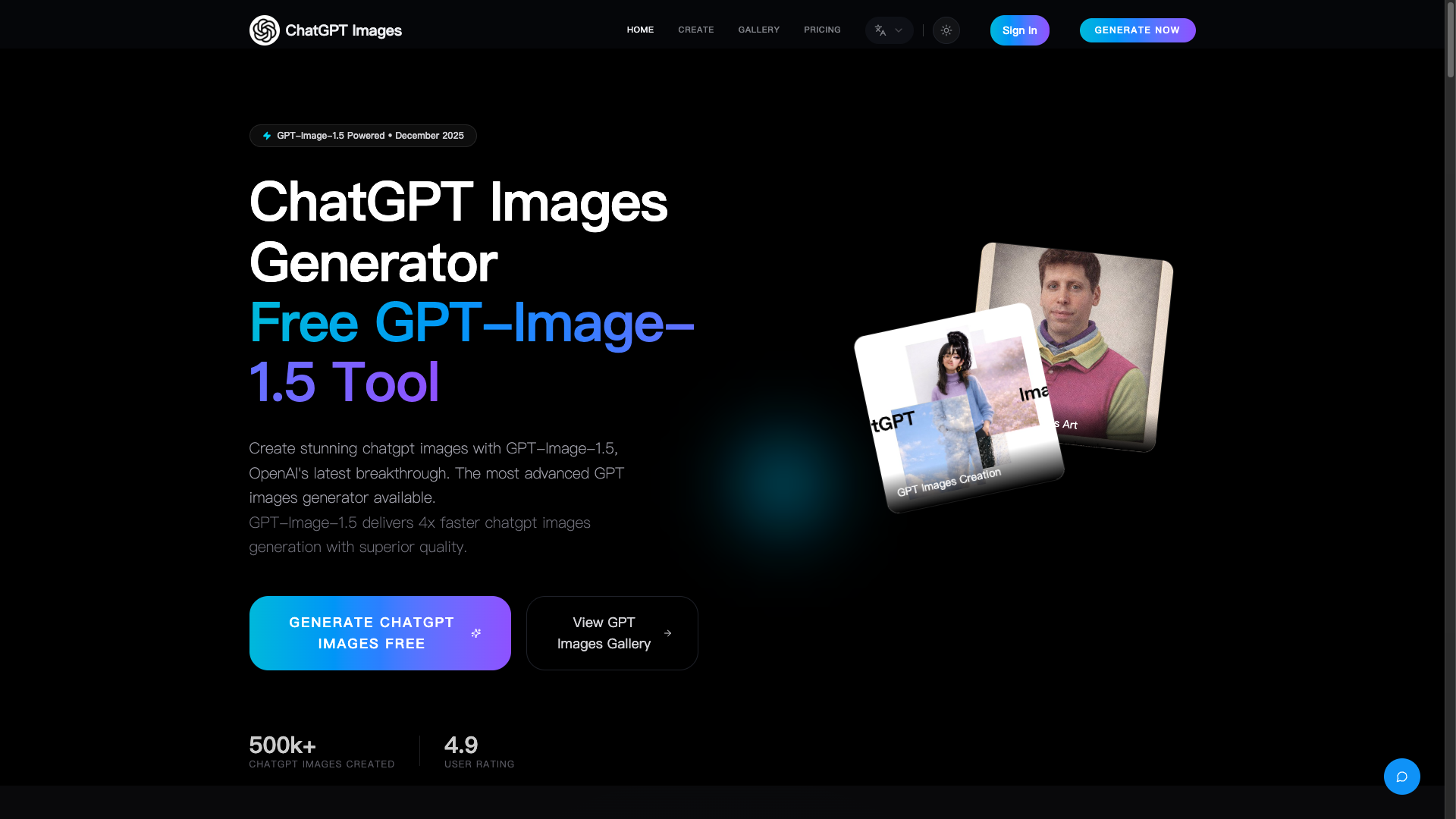 ChatGPT Images screenshot 1