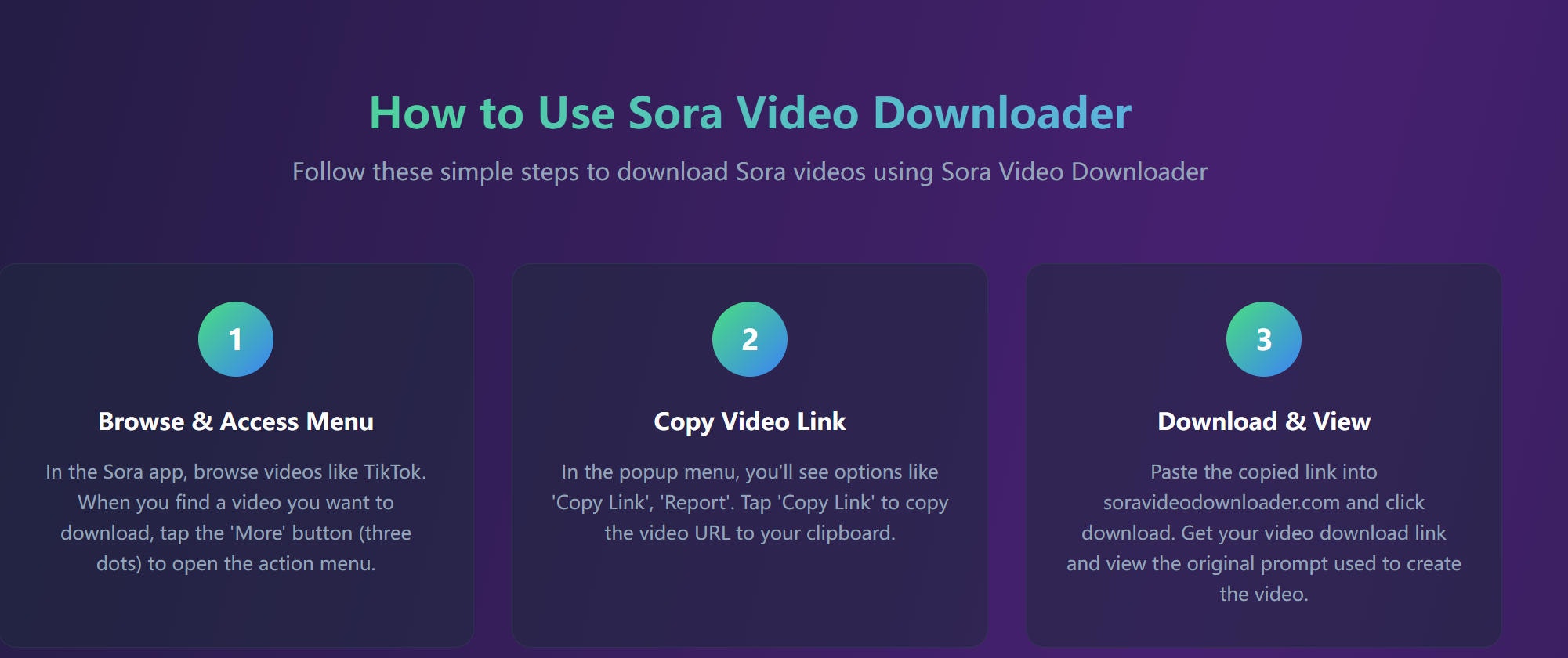 Sora Video Downloader screenshot 3