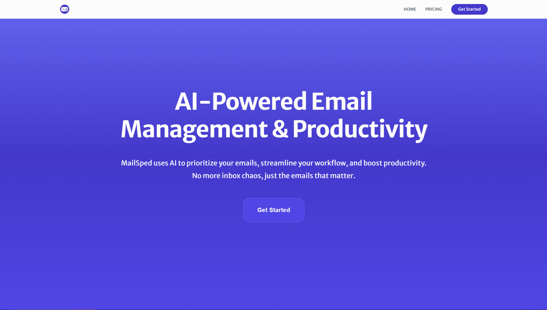 MailSped screenshot 1