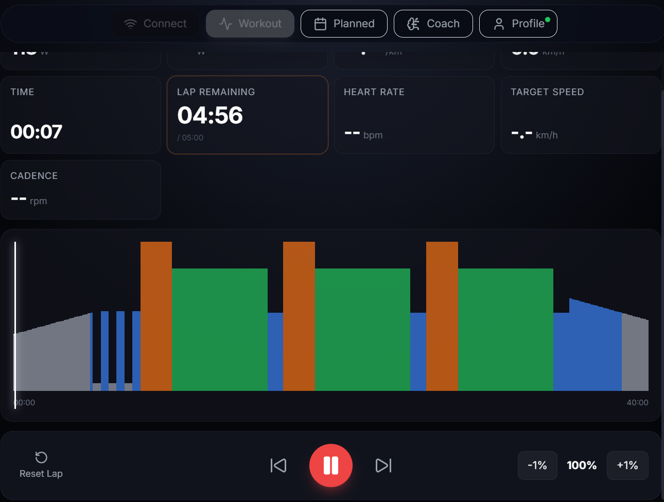 PeakPacing screenshot 2