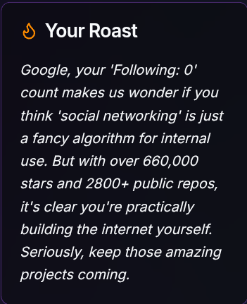 GitRoasted screenshot 4