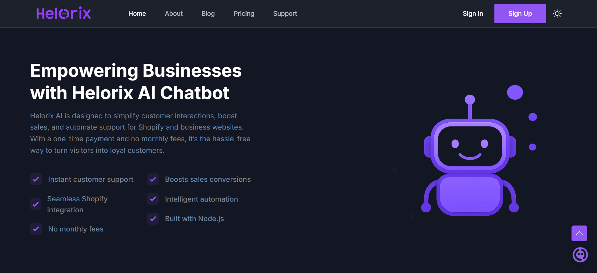 Helorix AI Chatbot screenshot 3
