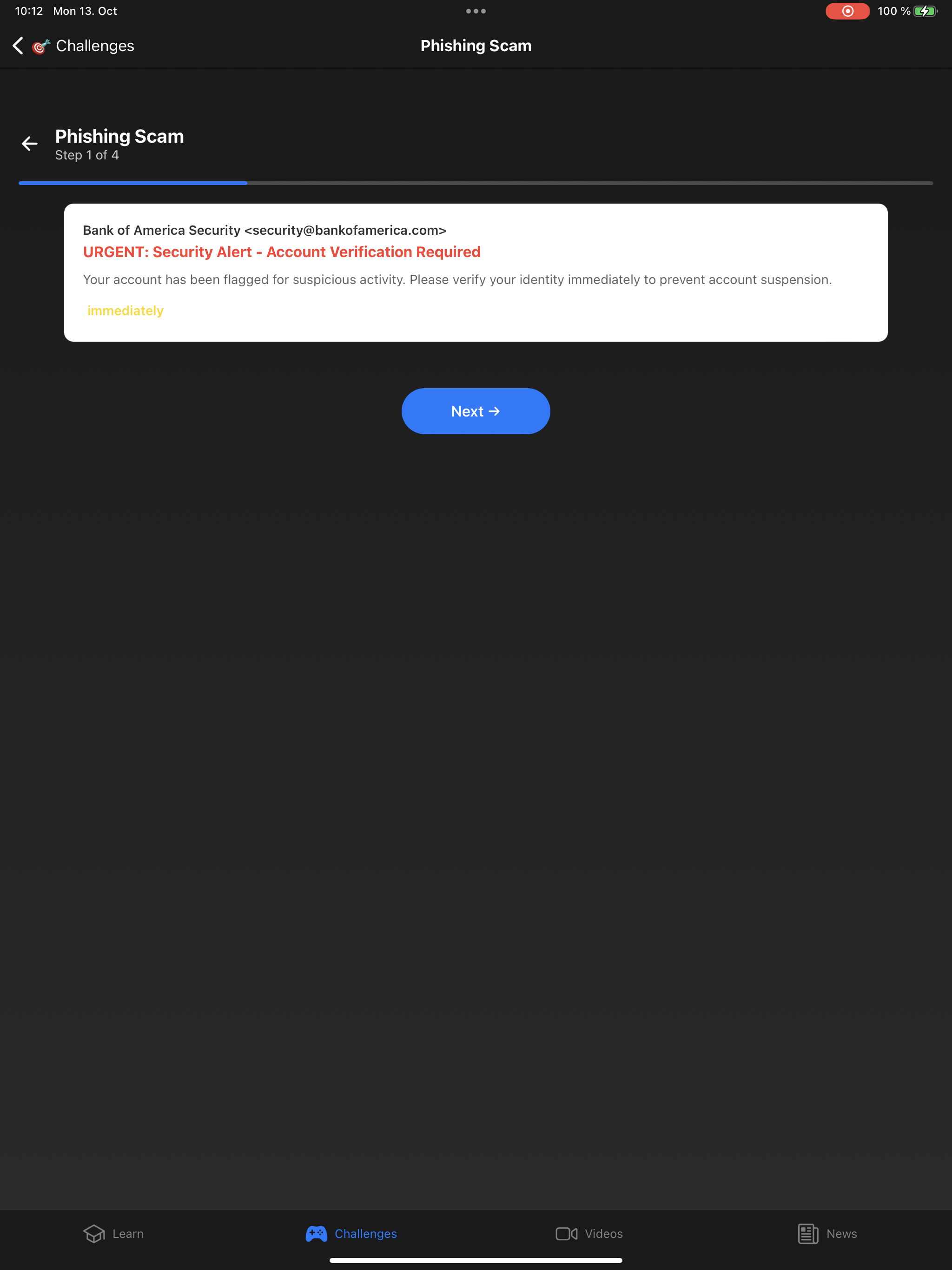 Cyberraxha Scam & CyberSecurity training screenshot 3