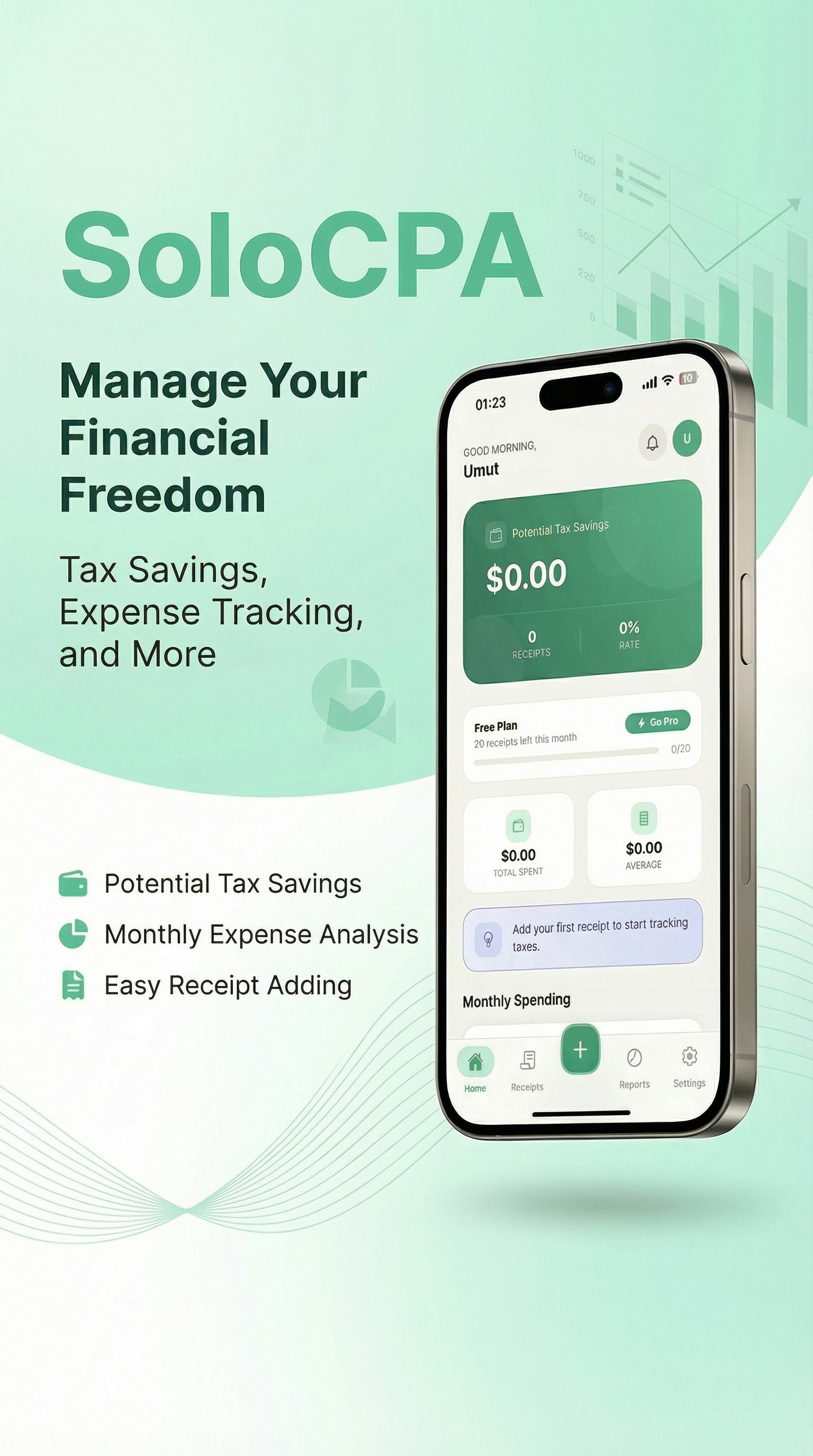 SoloCPA: Expense & Tax screenshot 1