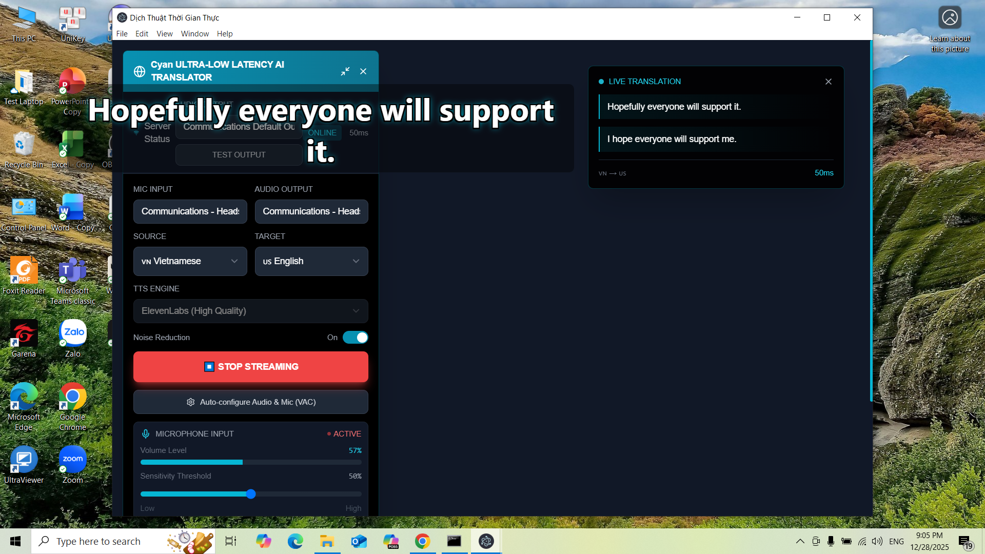 CYAN: Ultra-Low Latency AI Translator screenshot 4