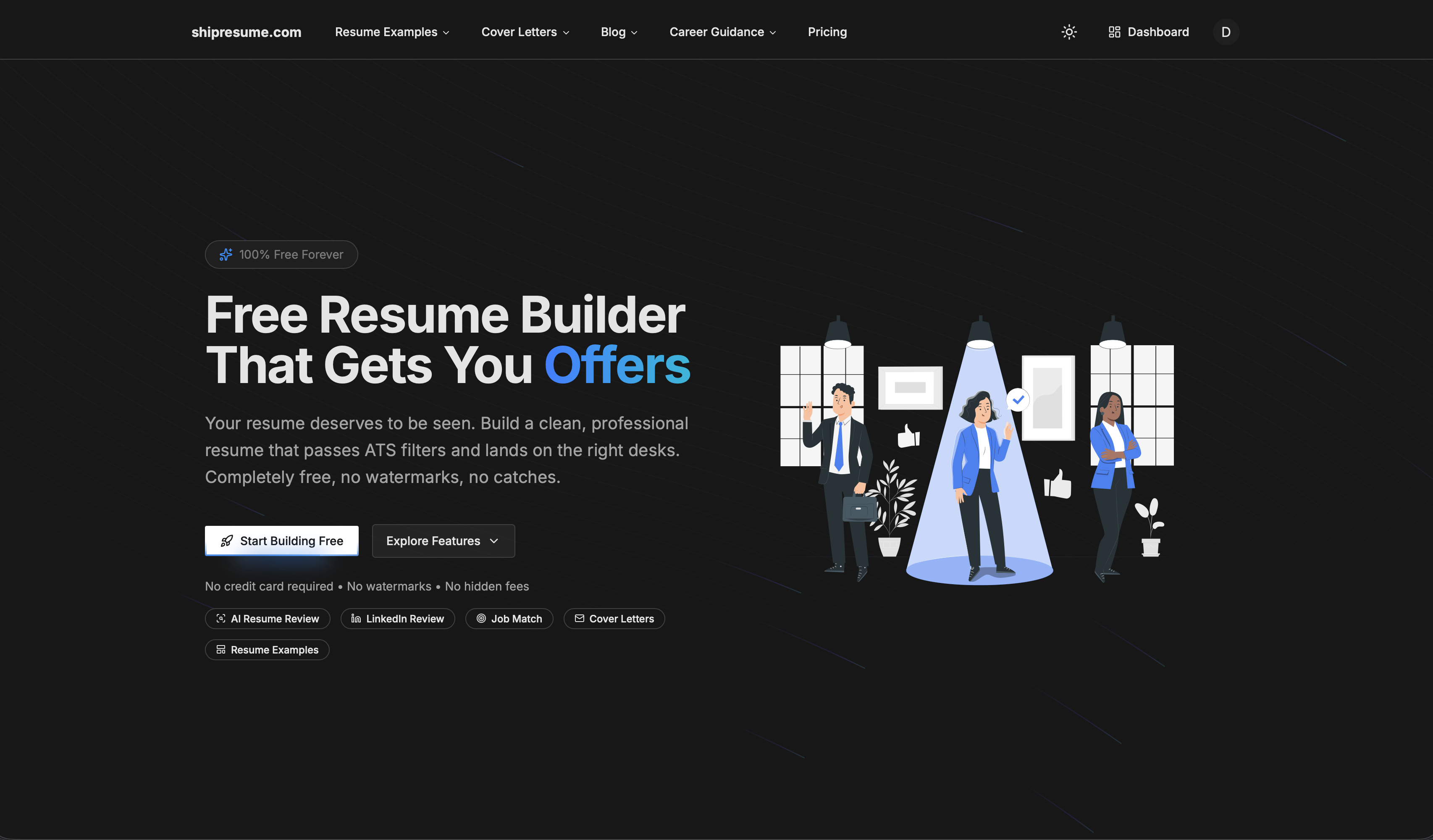 ShipResume - AI Resume Builder screenshot 2