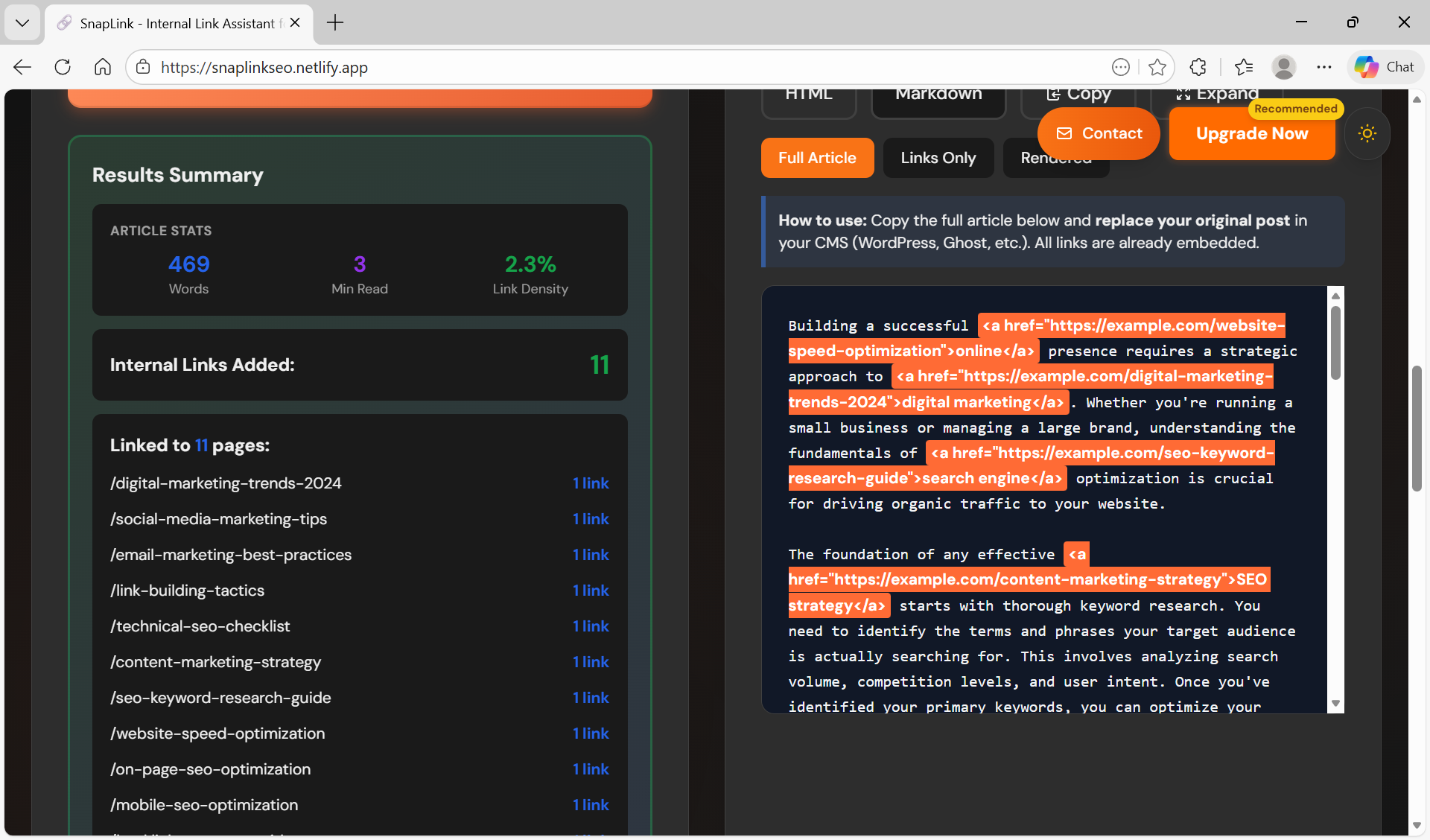 SnapLink screenshot 6