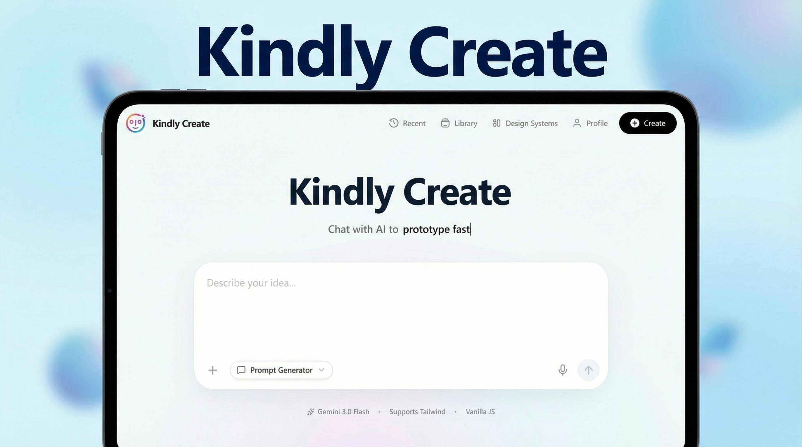Kindly Create screenshot 2