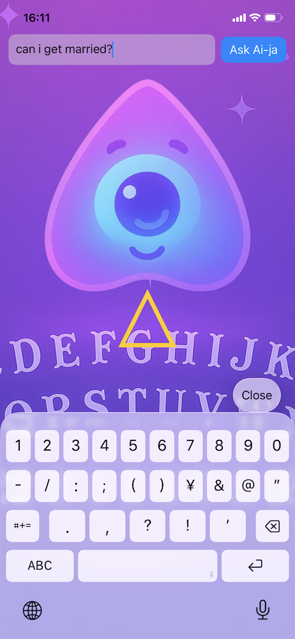 Ai-ja Board — Cute AI Spirit Board screenshot 1