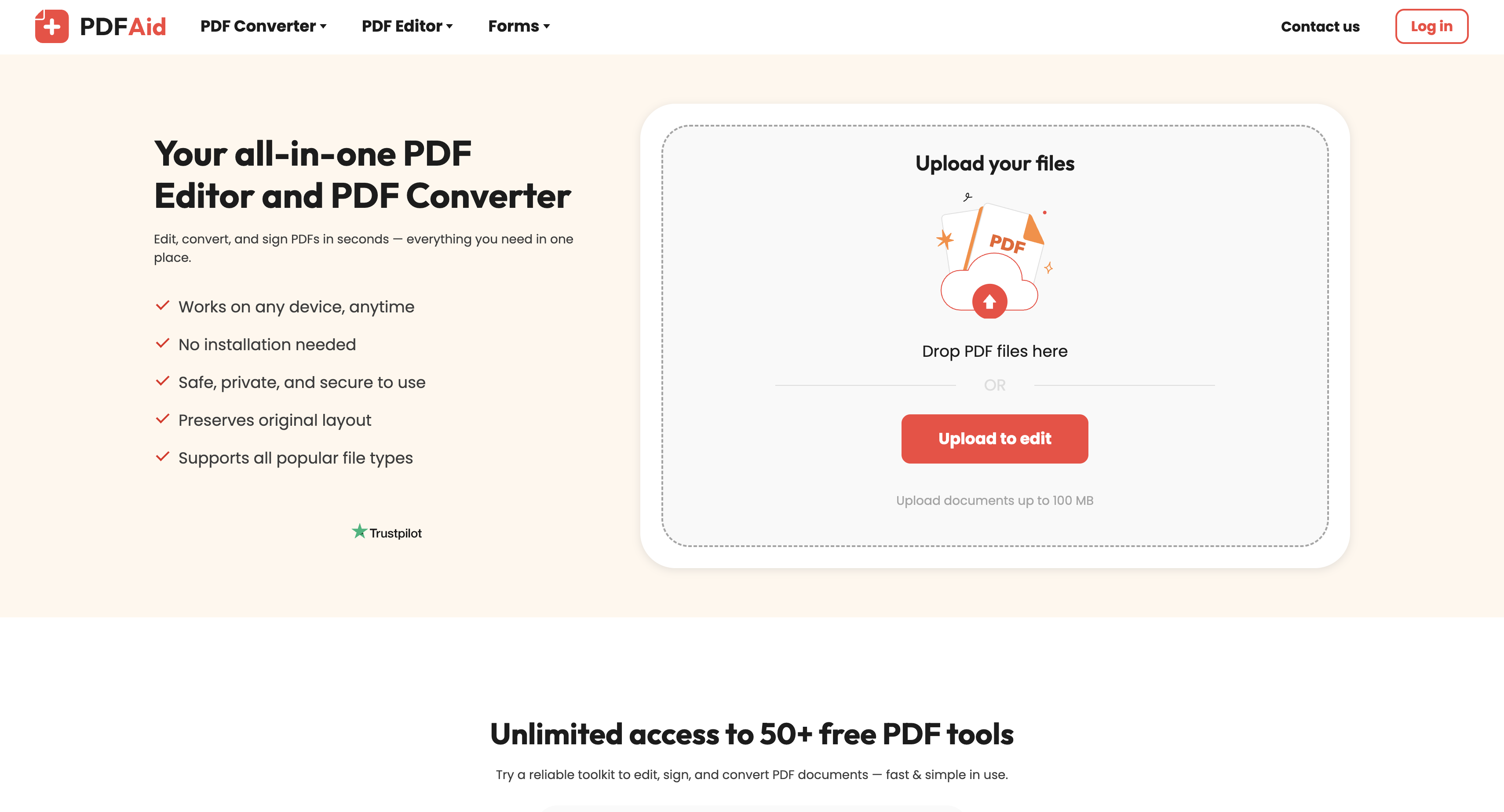 PDFAid screenshot 1
