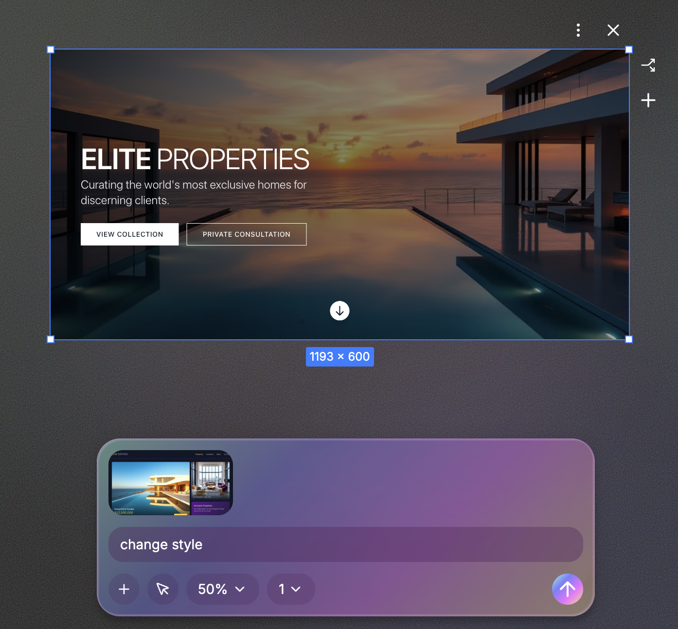 Webstudio Inception screenshot 1