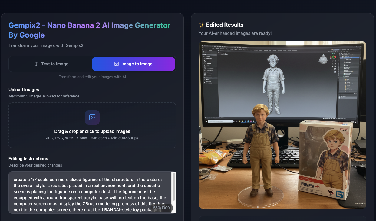 Nano Banana Pro screenshot 1