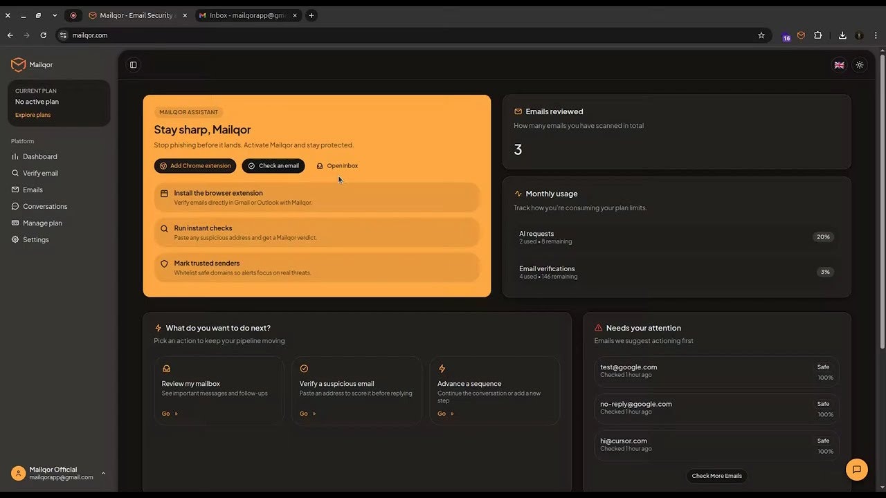 Mailqor screenshot 3