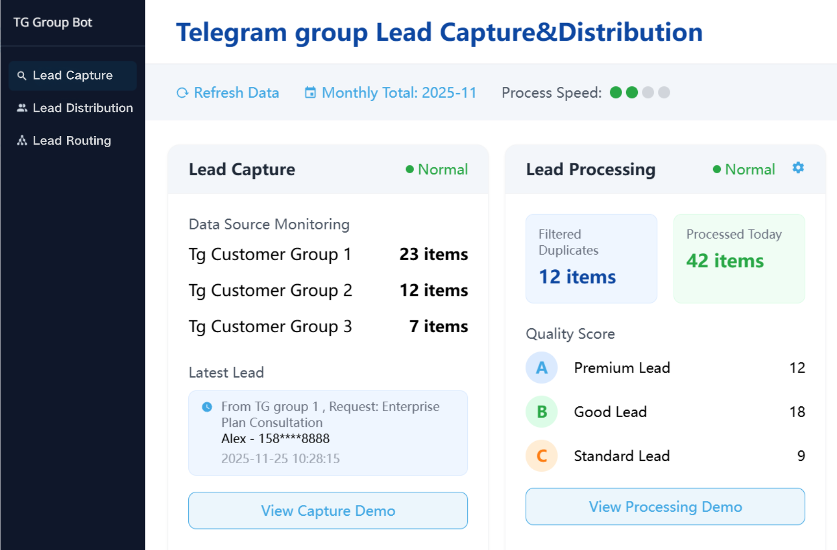 Telegram Group Bot screenshot 2