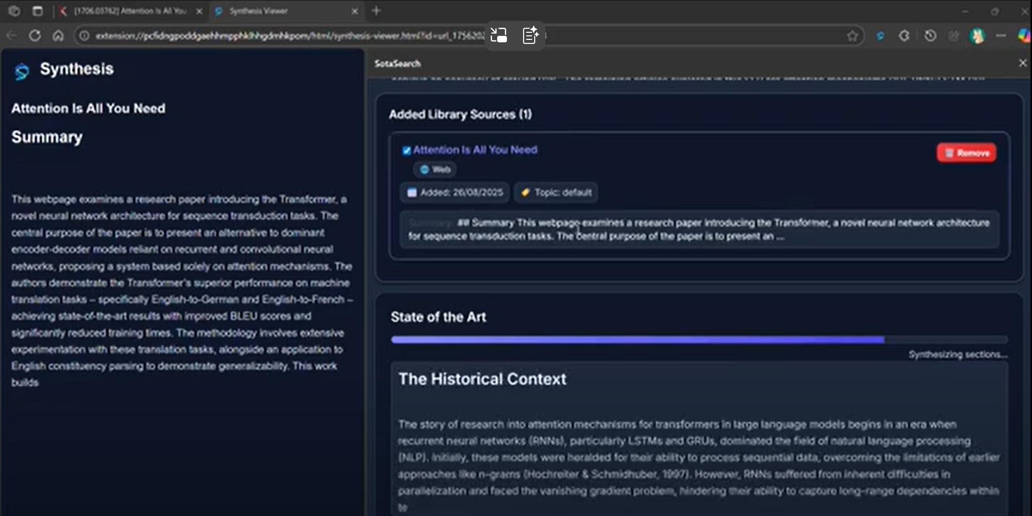 SotaSearch.ai screenshot 4