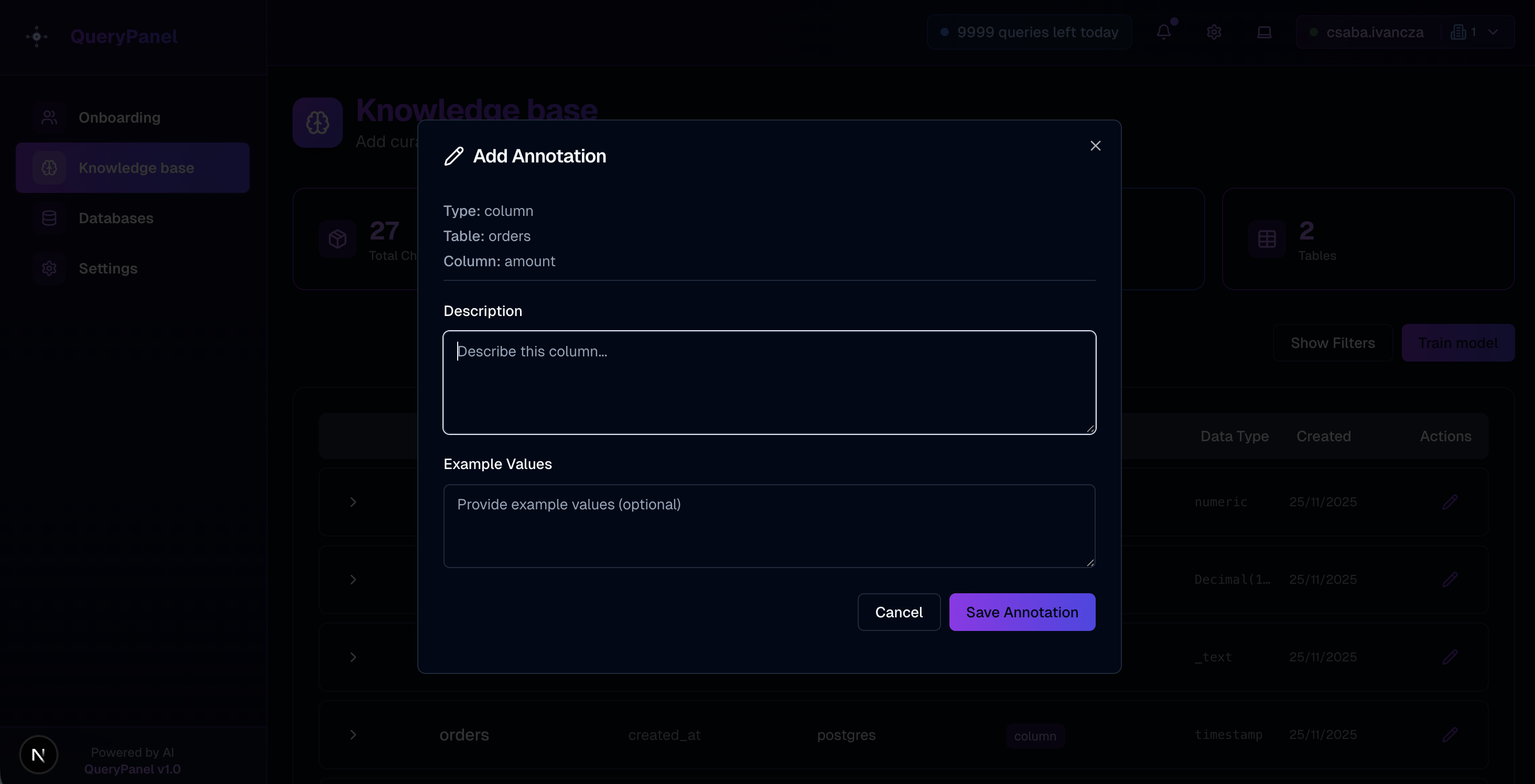 Querypanel: AI-Powered Visualizations screenshot 6