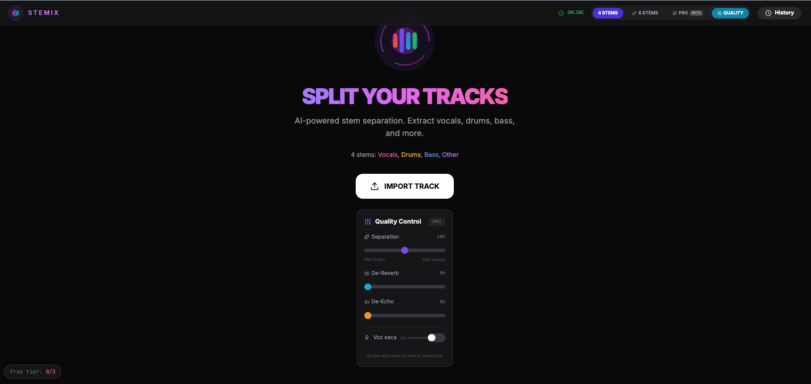 Stemix screenshot 2