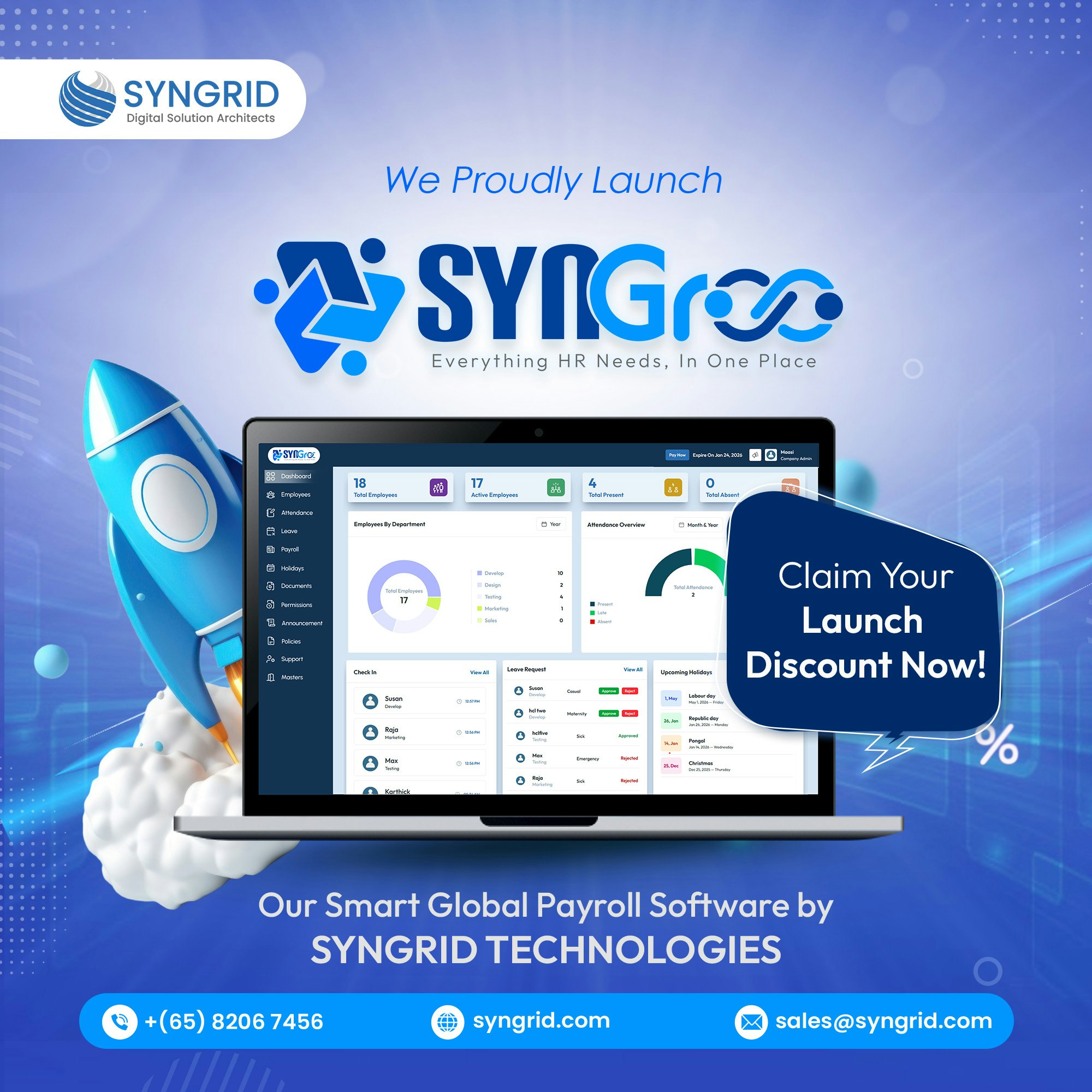 SYNGroo screenshot 1