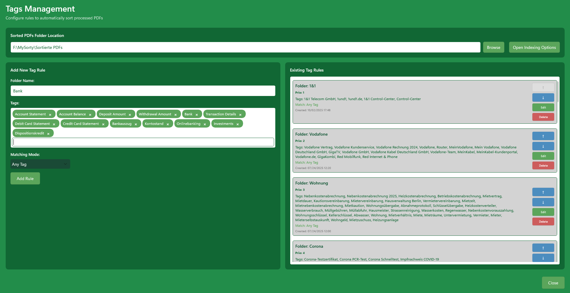 MySorty screenshot 4