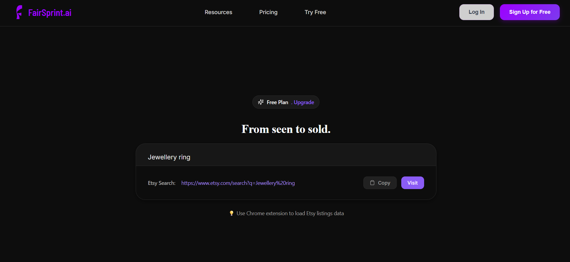 FairSprint screenshot 3