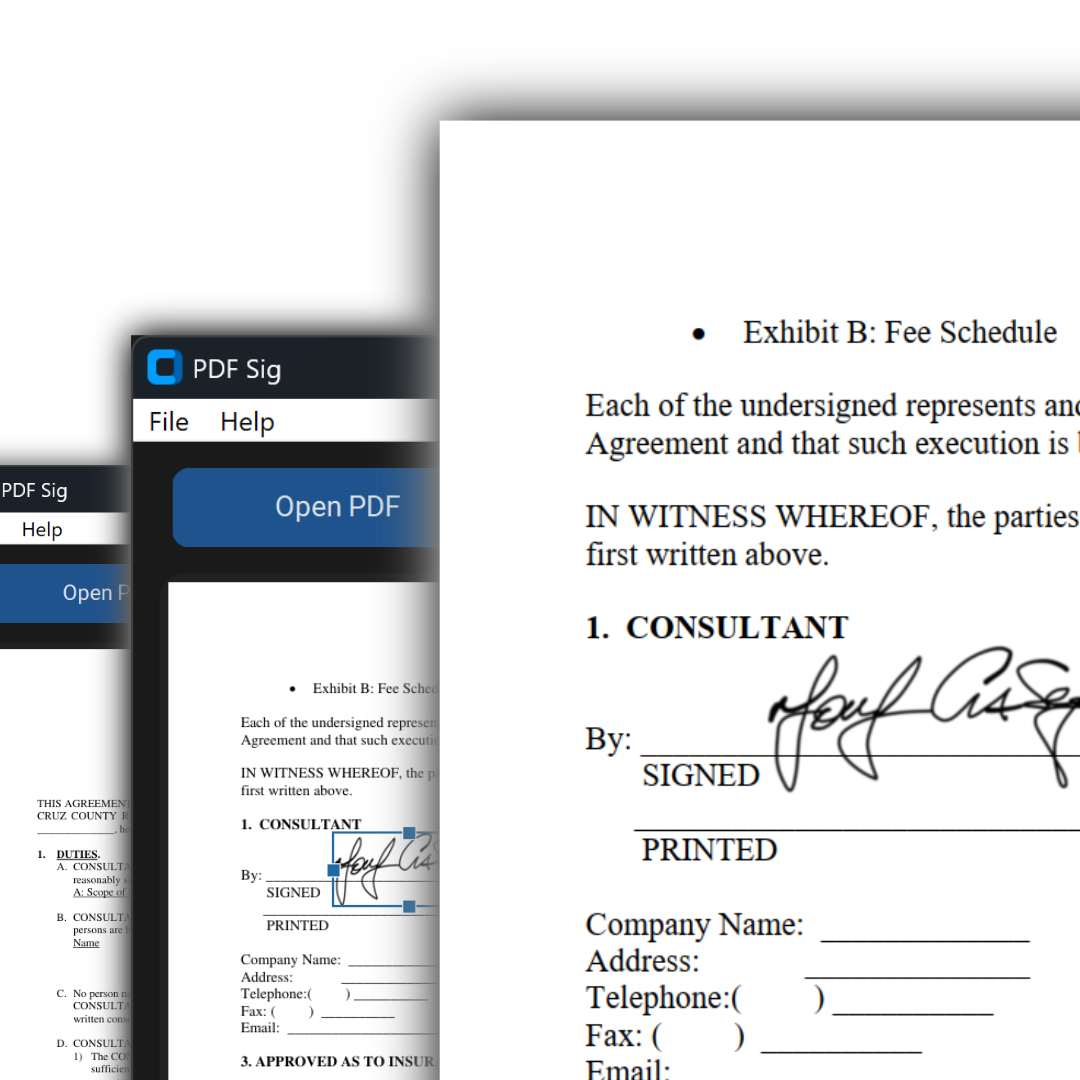 Sign PDF Free screenshot 2
