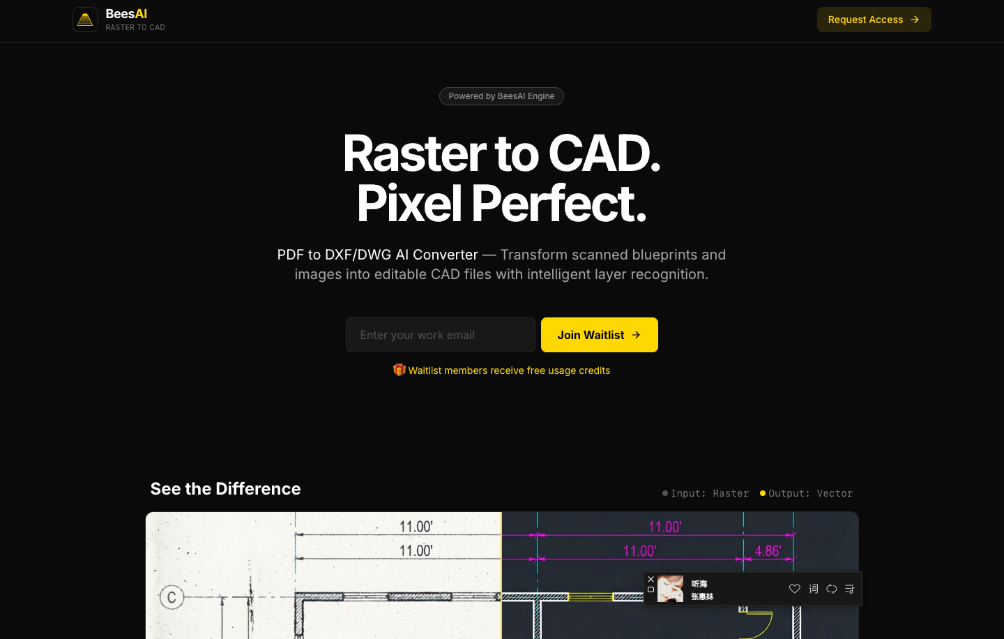 Raster2CAD screenshot 1