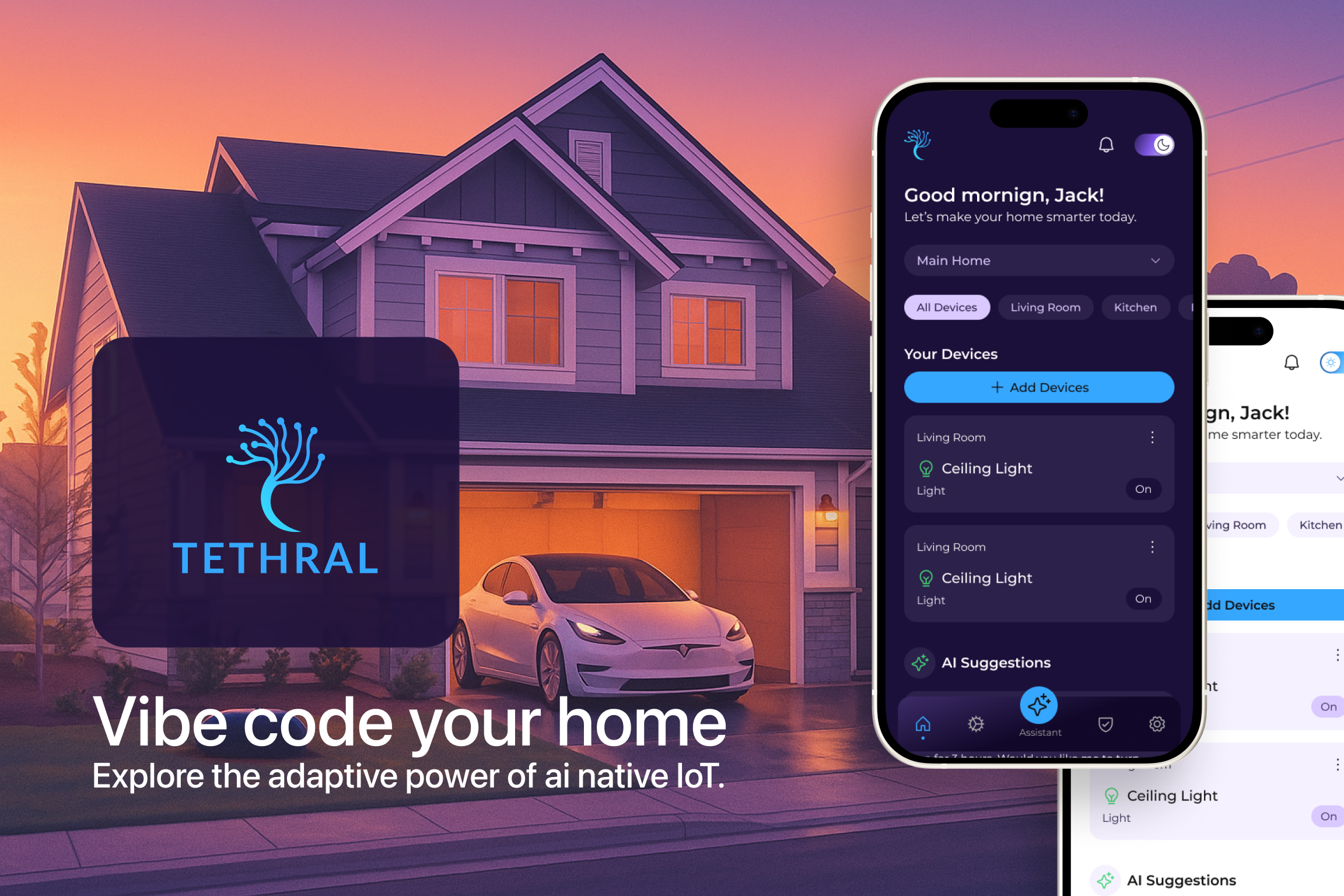 Tethral App screenshot 1