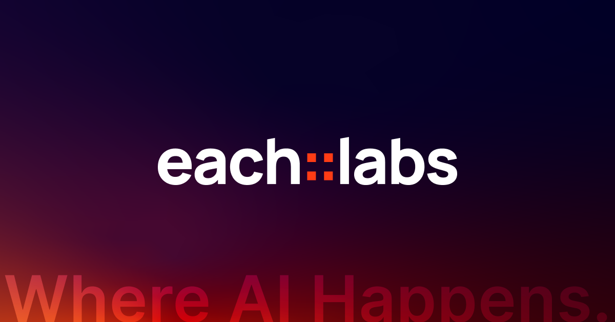 Eachlabs screenshot 1