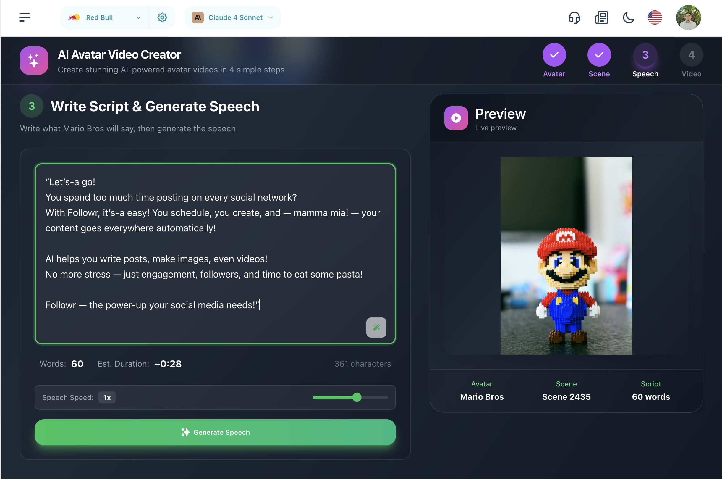 Followr AI Studio & Avatars screenshot 2