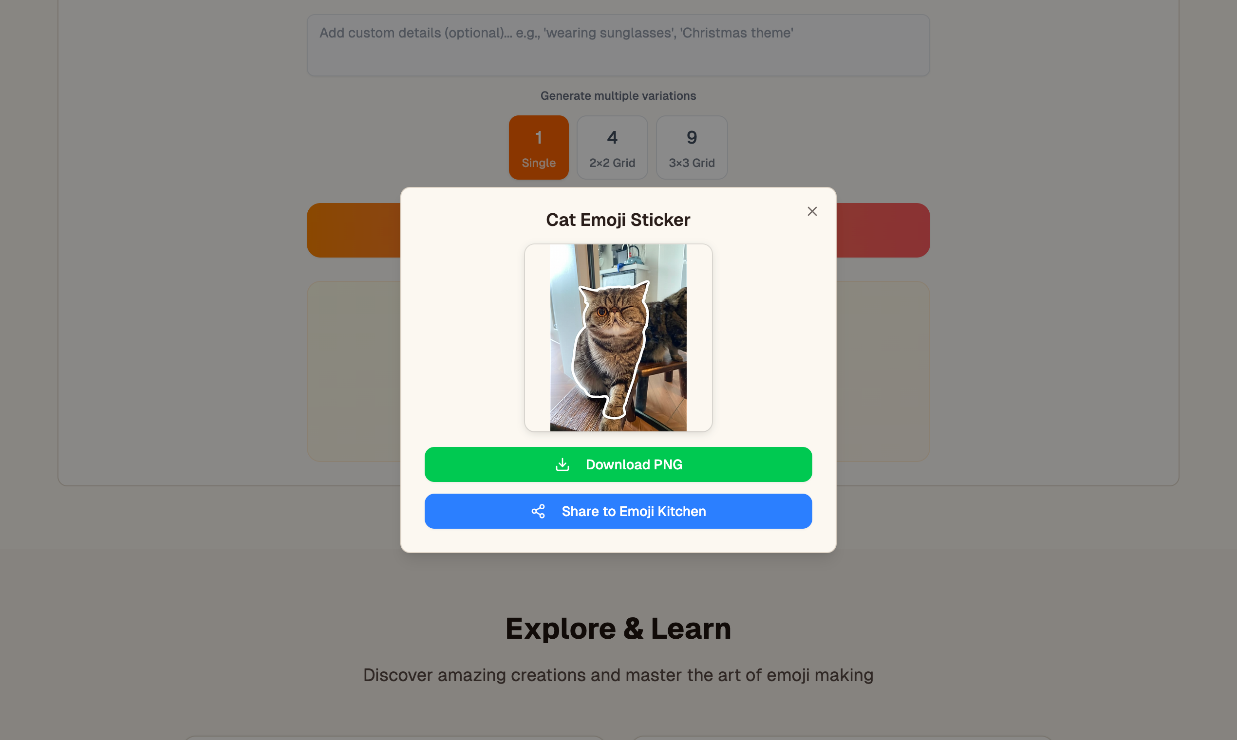 Cat Emoji Generator screenshot 5